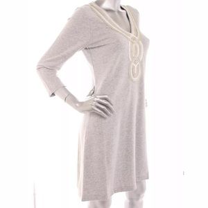 Lilly Pulitzer Dresses - Lilly Pulitzer Women Piping Dress Gray M Lilly Pulitzer Dresses - Lilly Pulitzer Women Piping Dress Gray M